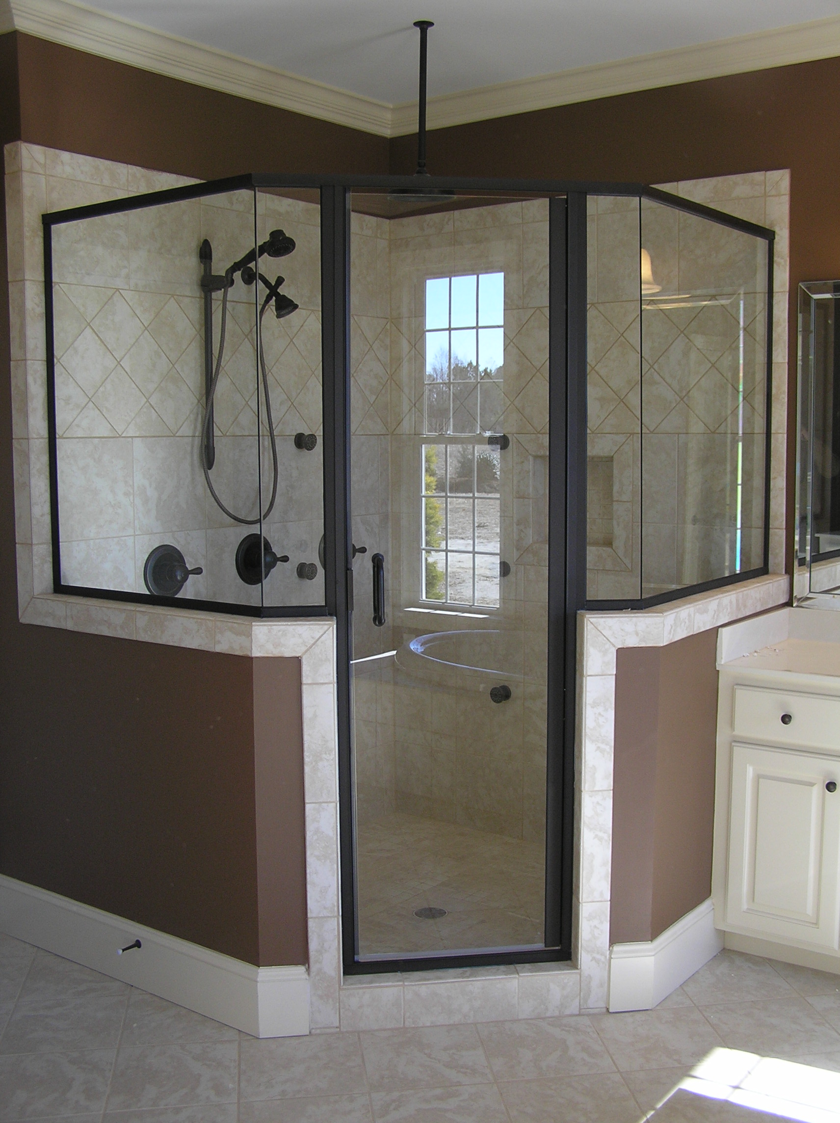 Frameless Glass Showers Raleigh Proglass Shower Company